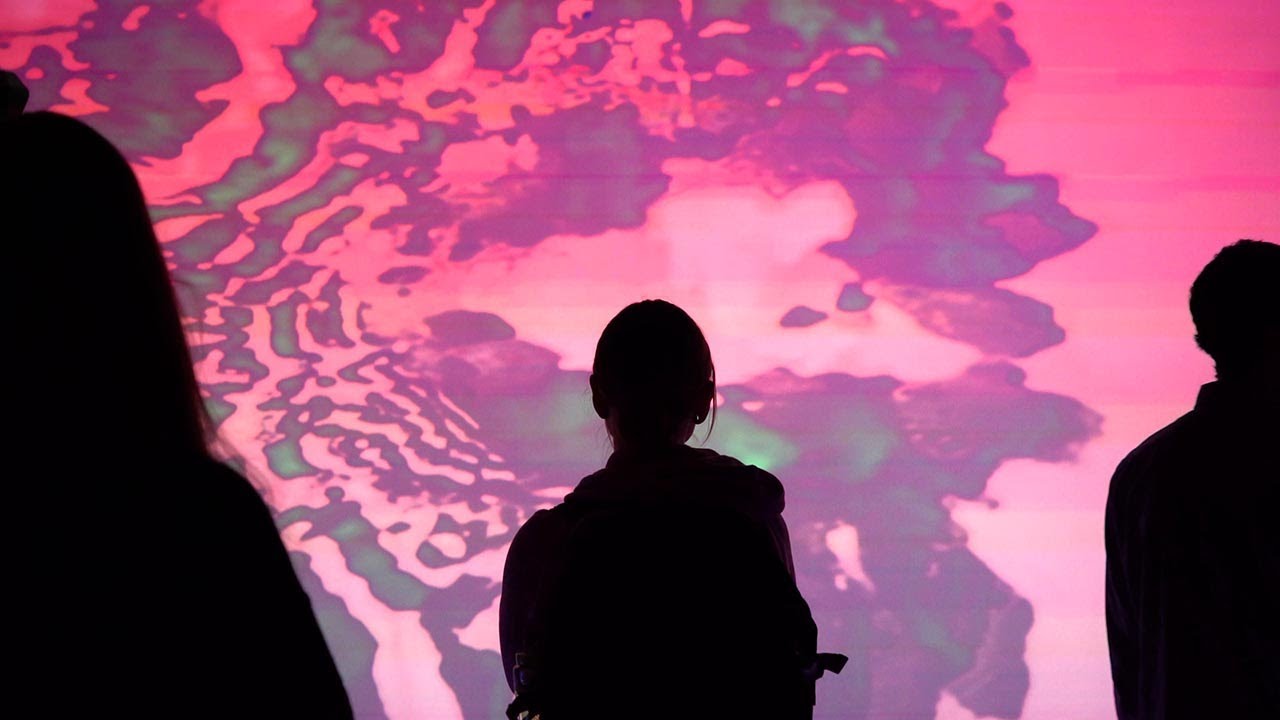 Hypnagogia generative audiovisual installation